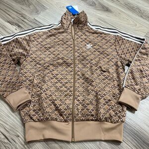 ADIDAS ORIGINALS FIREBIRD MONOGRAM TRACK JACKET MEN'S SIZE Small IS2925 NWT